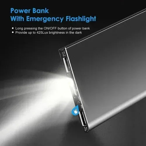 20000mAh Ultra-Thin Power Bank - Dattebayo Online Store 