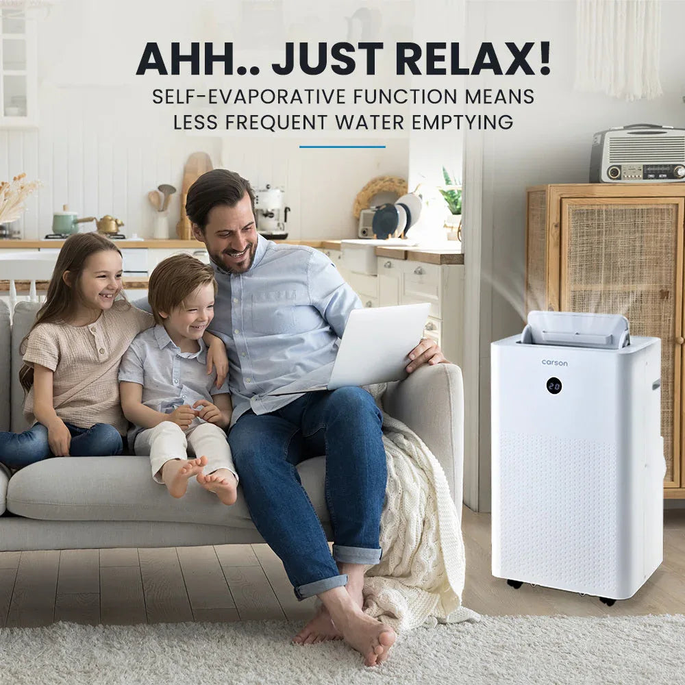 NNEMB 3.5kW Portable Air Conditioner, with Dehumidifier Mode & Fan Cooler - Dattebayo Online Store 