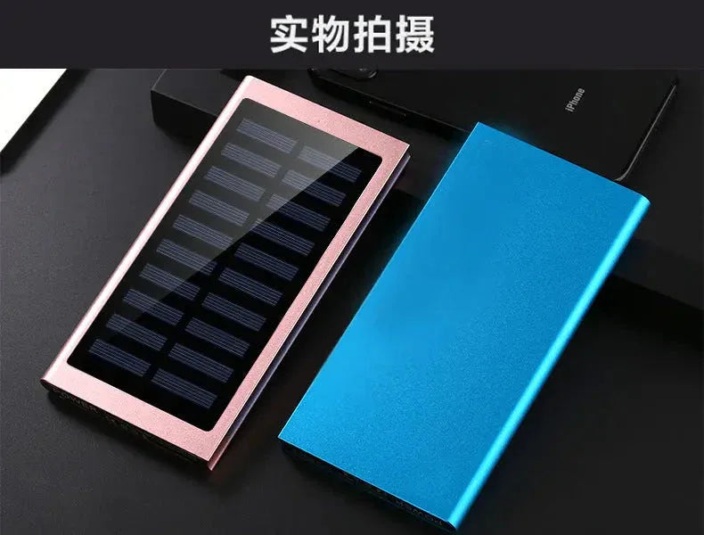 Portable 20000mAh Solar Power Bank - Dattebayo Online Store 