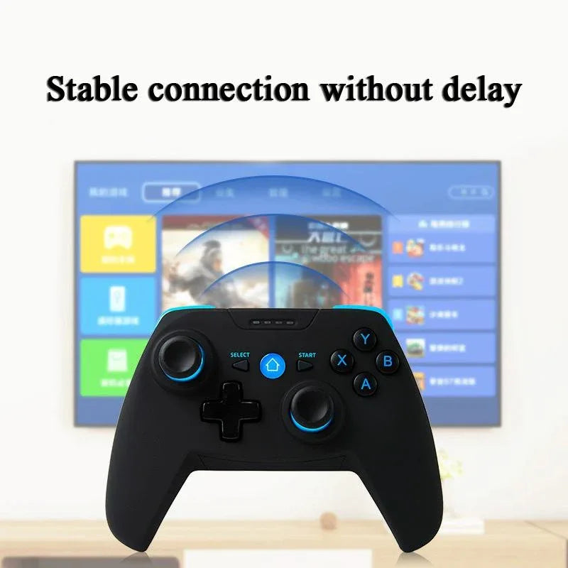 NNEIDS Wireless Game Controller For Android / Ios / Pc / Ps3 - 2.4Ghz & Bluetooth 4.0 - Blue - Dattebayo Online Store 