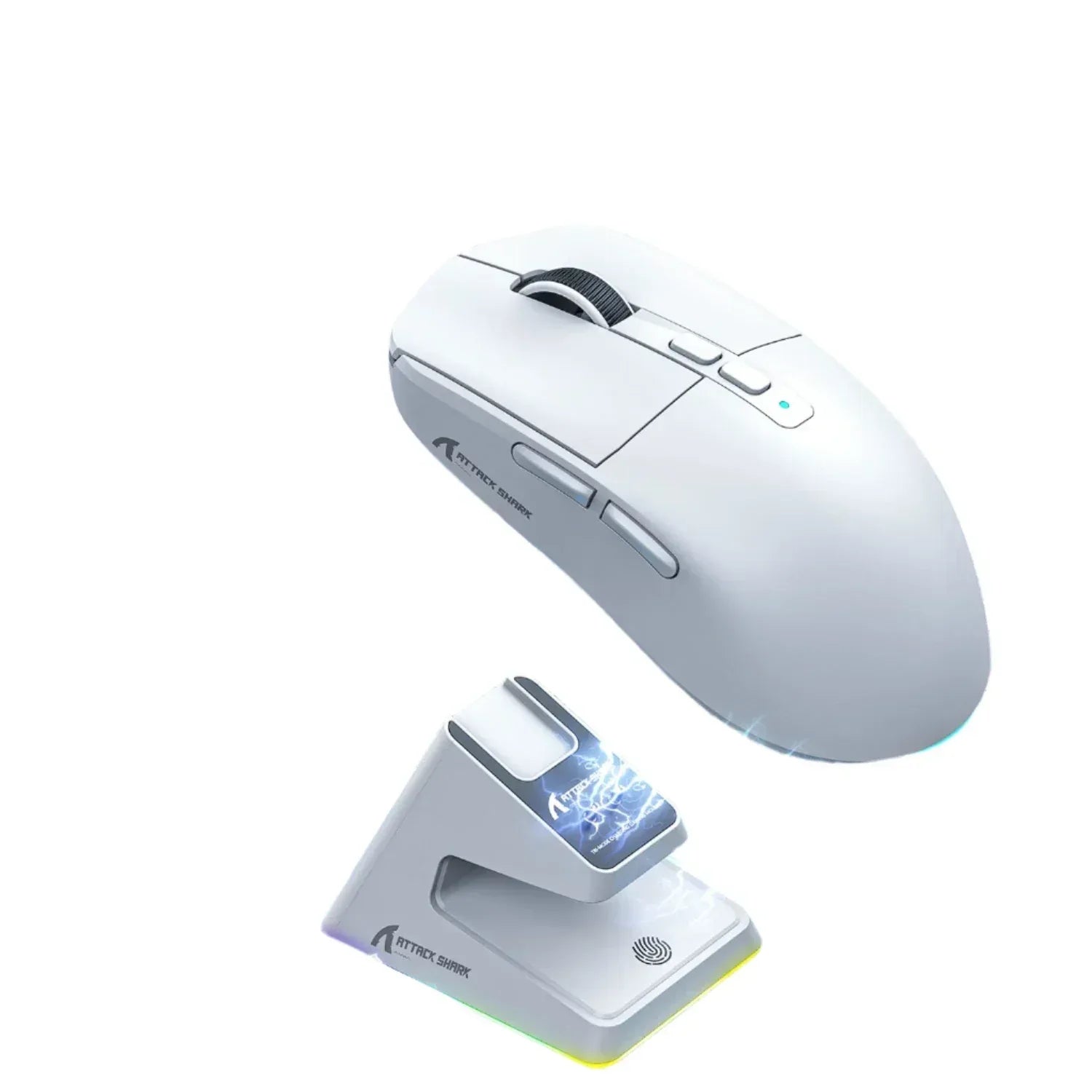 Tri-Mode RGB Gaming Mouse with Magnetic Charging Base - Dattebayo Online Store 