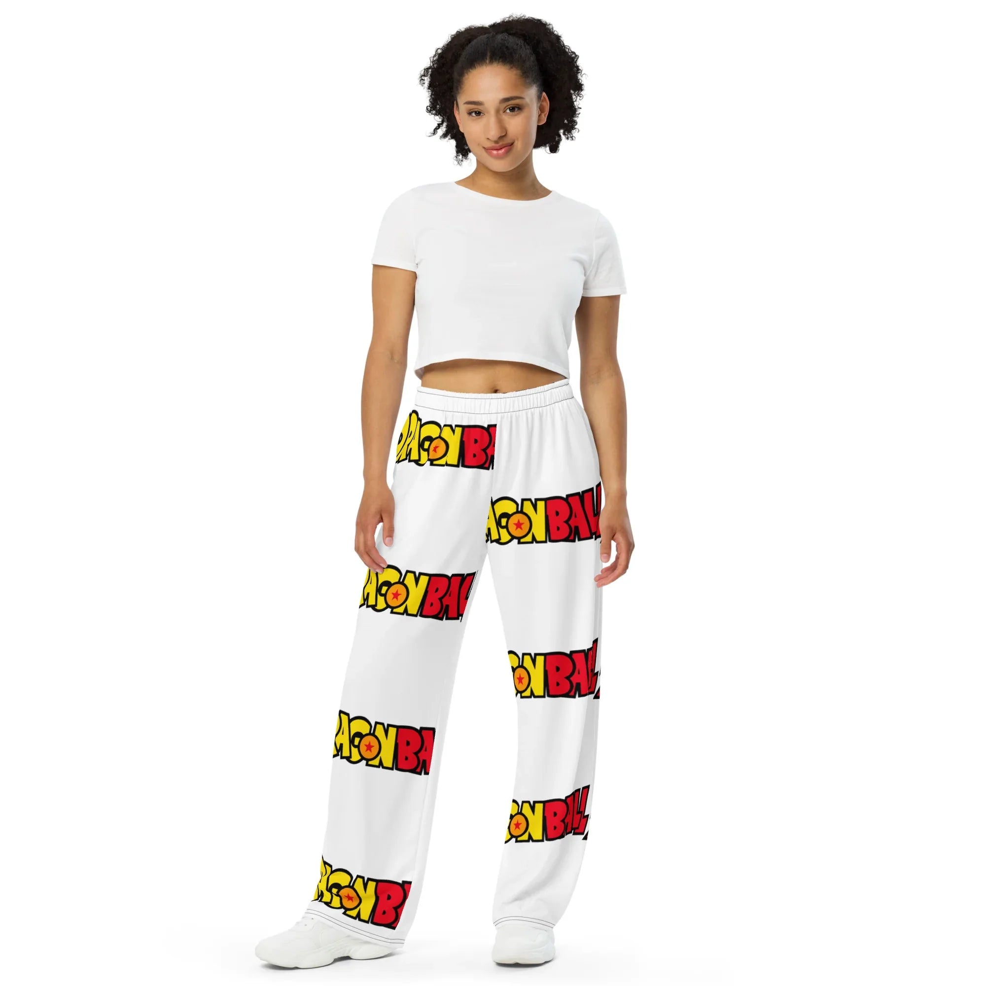 Dragon Ball Z Wide-Leg Pants - Dattebayo Online Store 