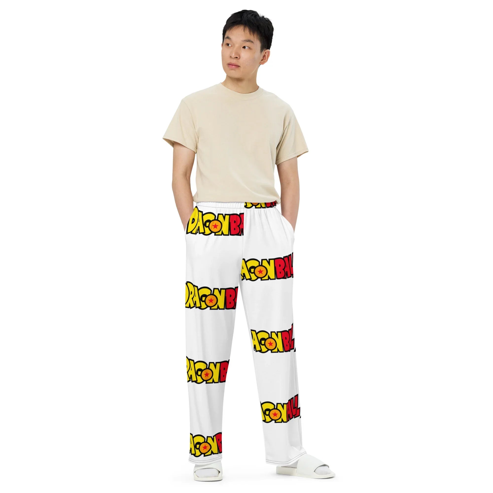Dragon Ball Z Wide-Leg Pants - Dattebayo Online Store 