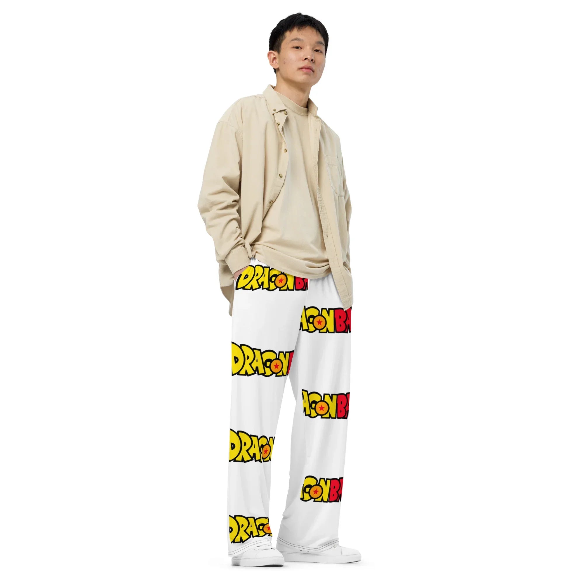Dragon Ball Z Wide-Leg Pants - Dattebayo Online Store 