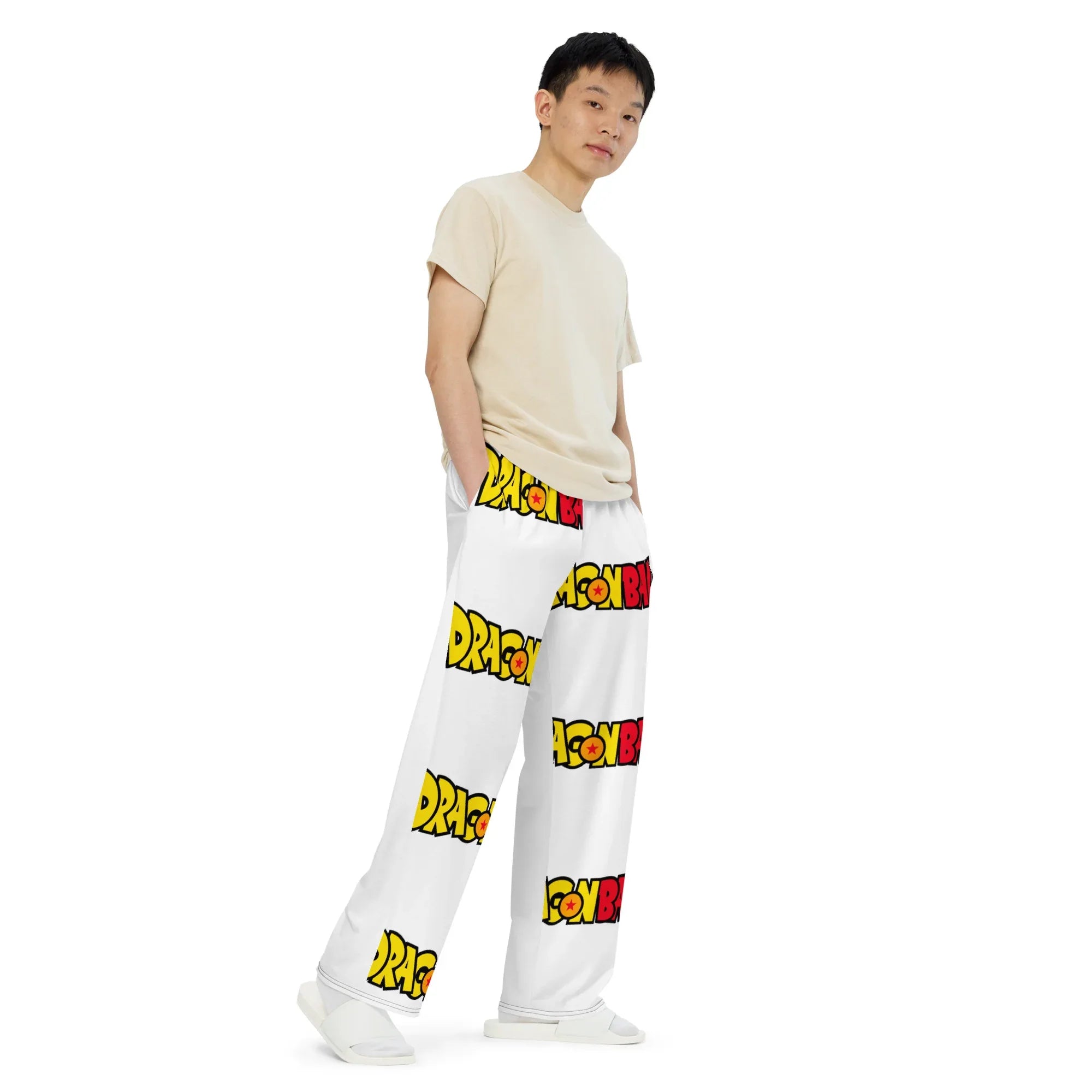 Dragon Ball Z Wide-Leg Pants - Dattebayo Online Store 