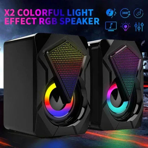 Dragon RGB Computer Gaming Speakers - Dattebayo Online Store 