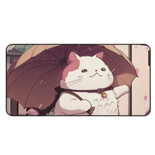 Anime Cat Desk Mat - Dattebayo Online Store 