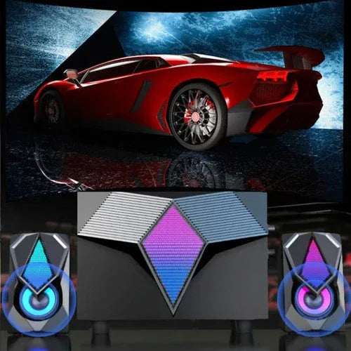 Dragon RGB Computer Gaming Speakers - Dattebayo Online Store 