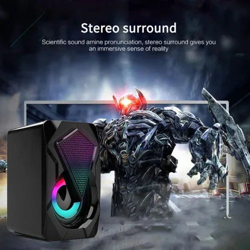 Dragon RGB Computer Gaming Speakers - Dattebayo Online Store 