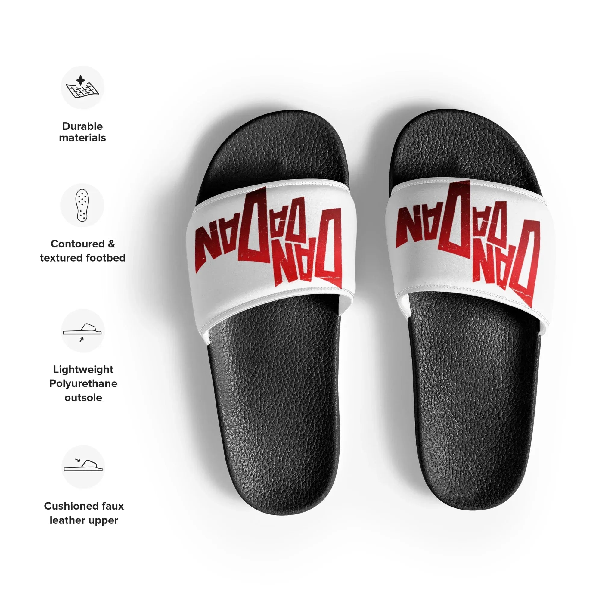 Dandandan Men’s Slides - Dattebayo Online Store 