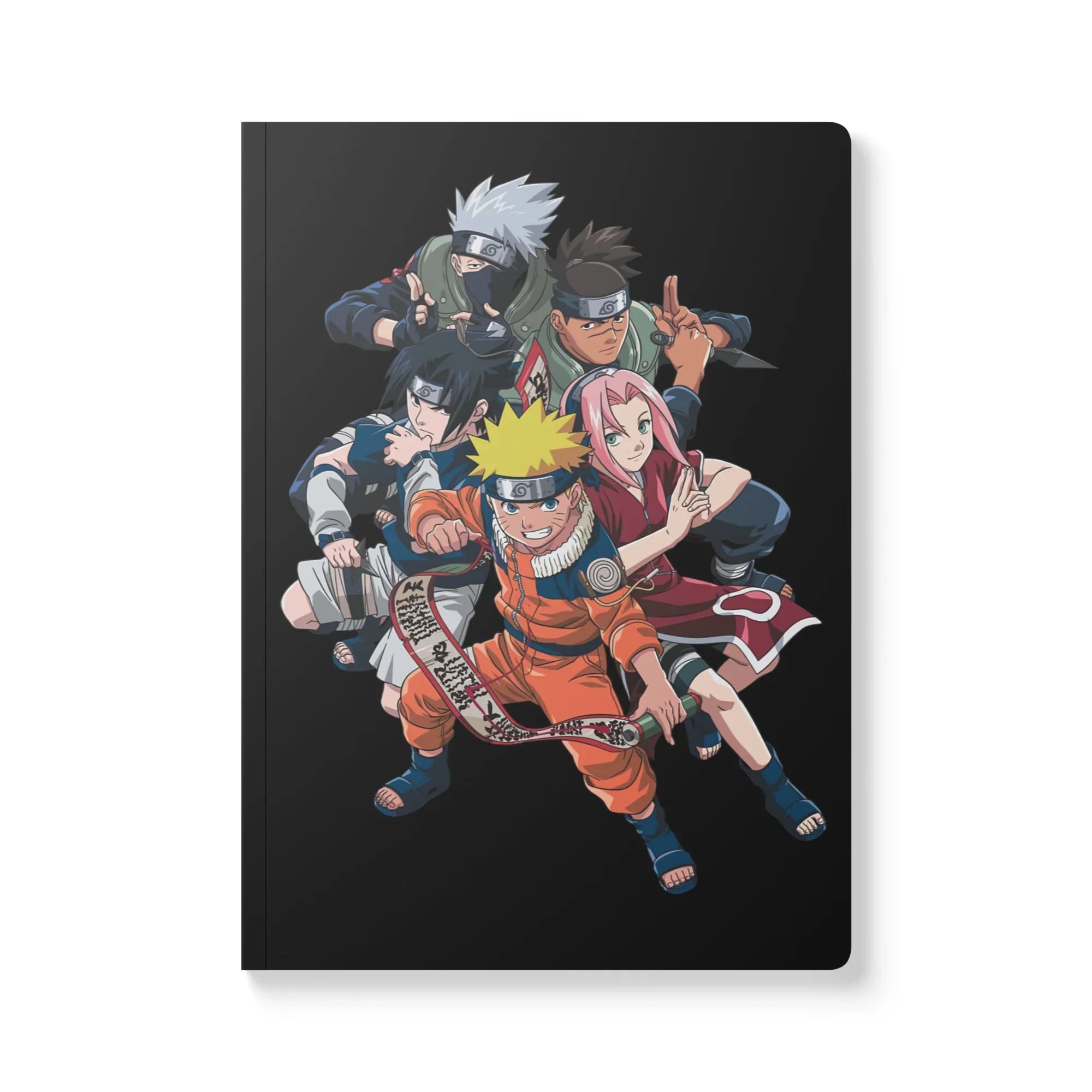 Softcover journal with inside prints - Dattebayo Online Store 