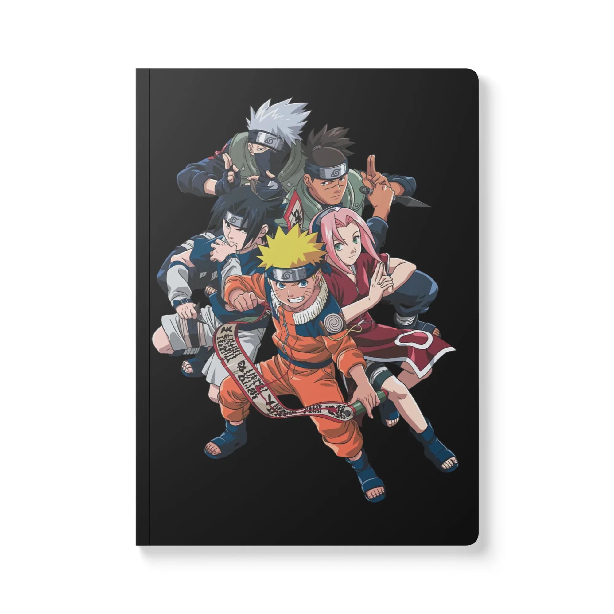 Softcover journal with inside prints - Dattebayo Online Store 