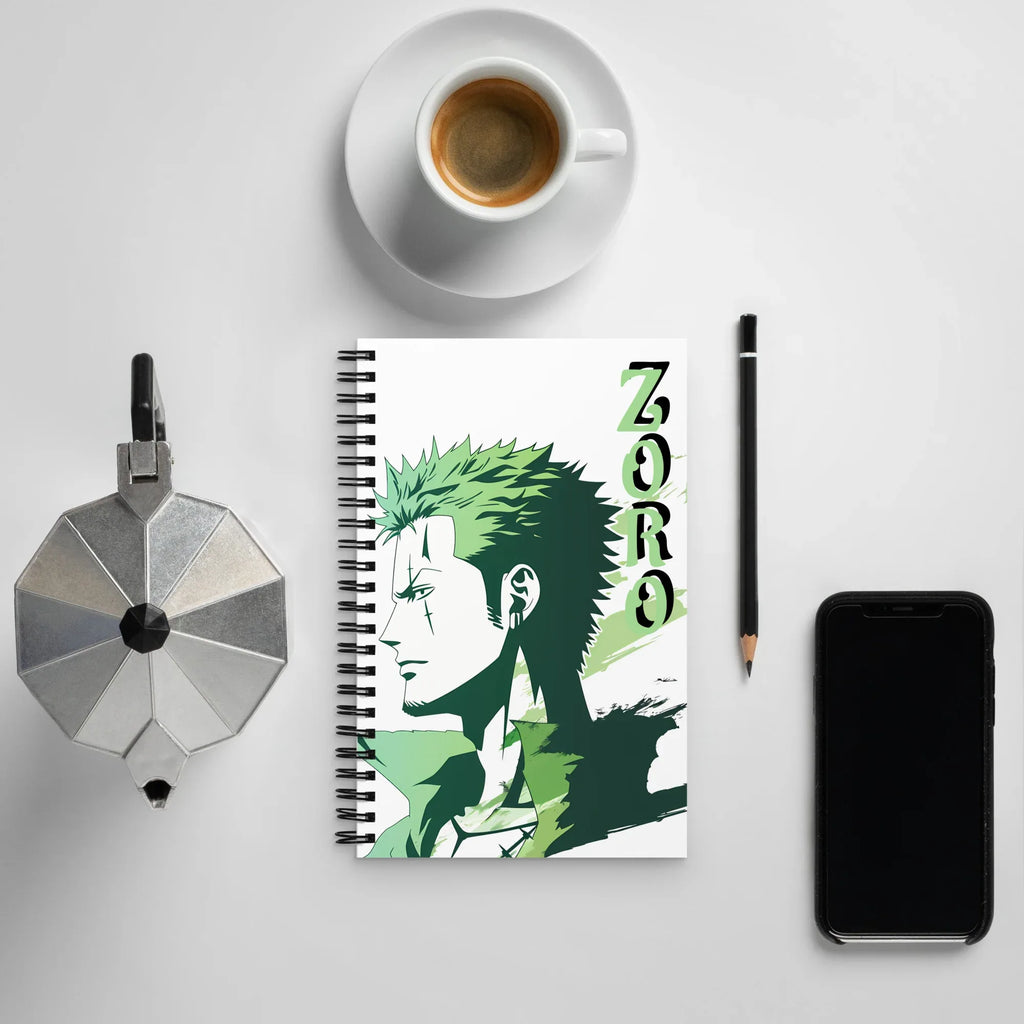 One Piece - Zorro Spiral notebook - Dattebayo Online Store 