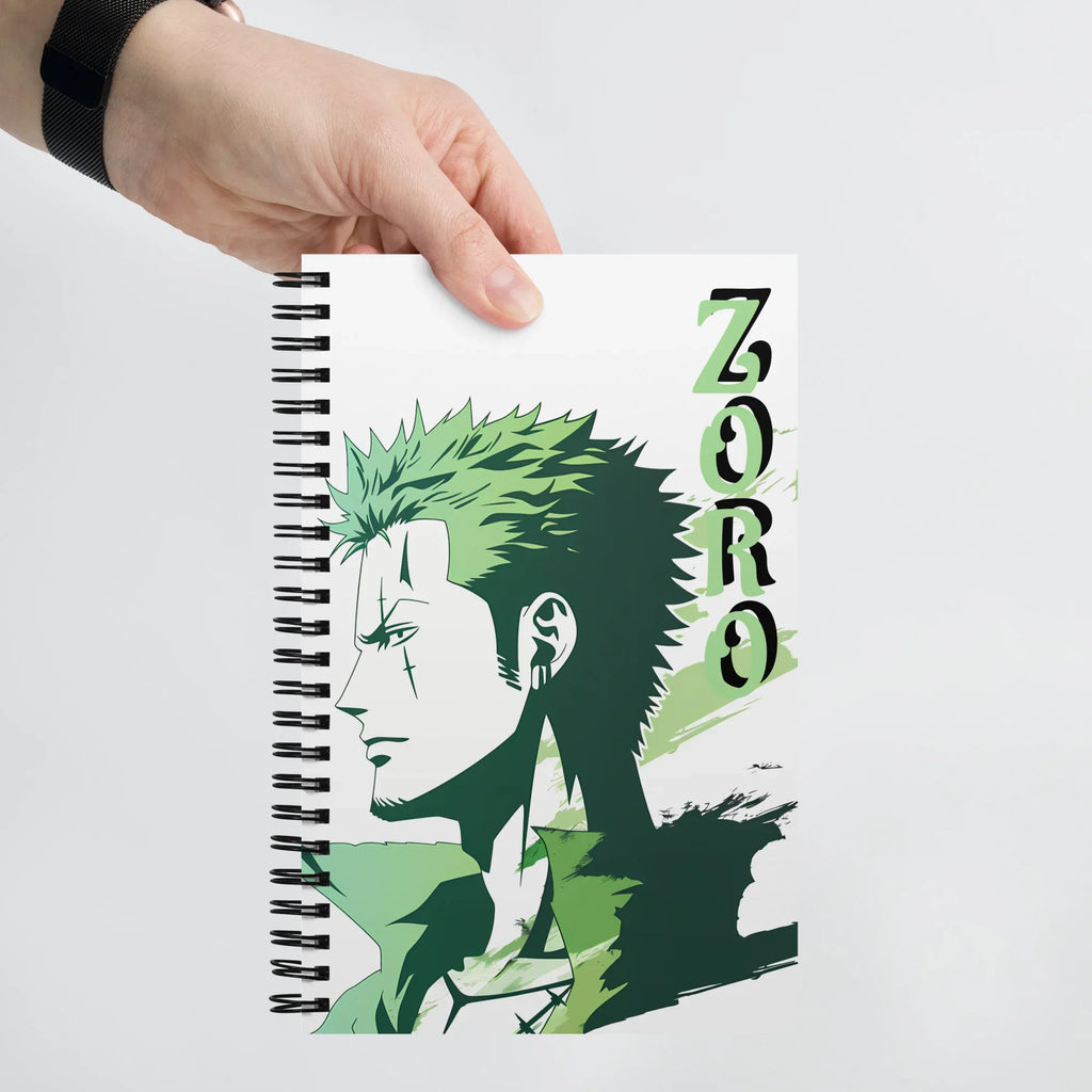 One Piece - Zorro Spiral notebook - Dattebayo Online Store 