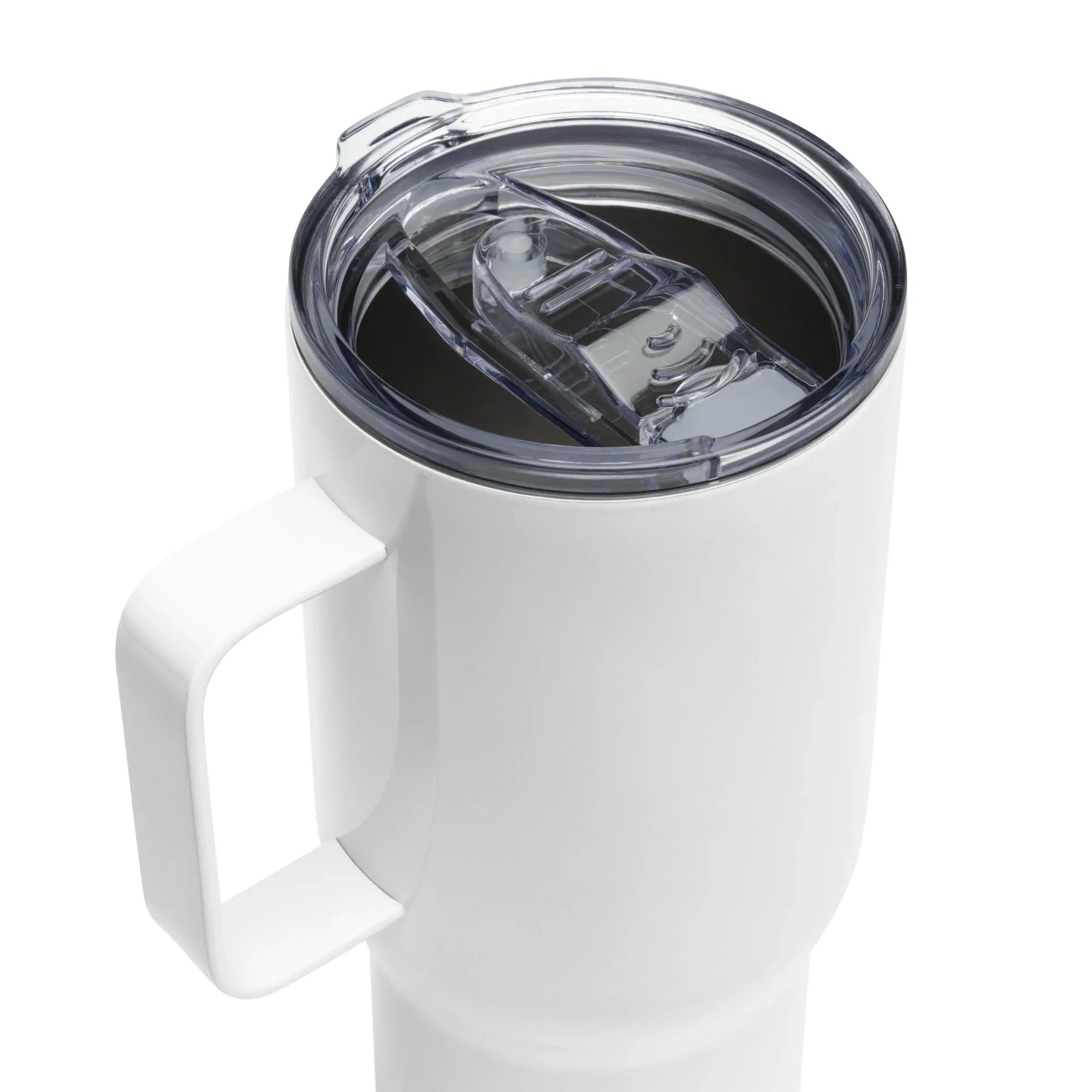 Jiraya travel mug with a handle - Dattebayo Online Store 