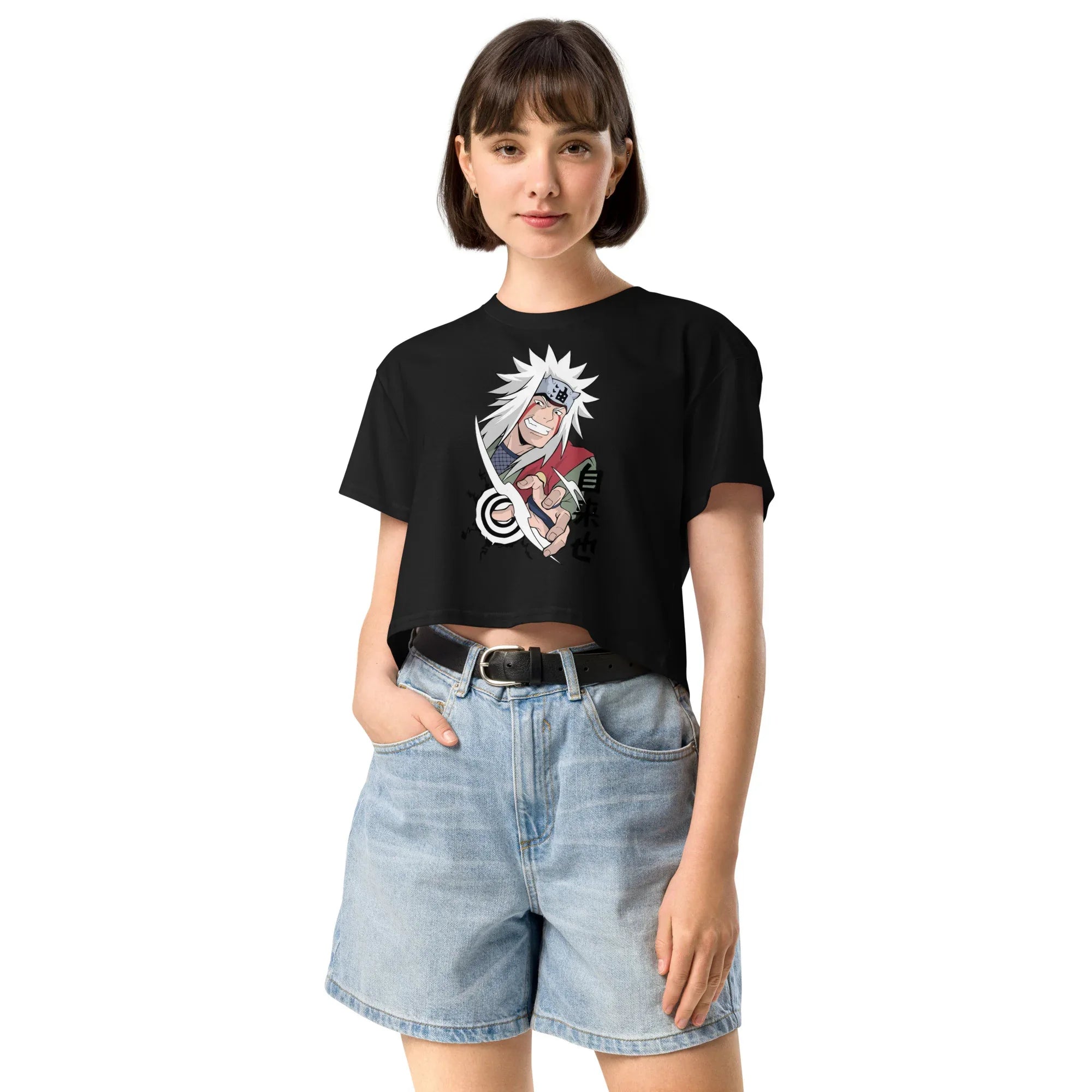 Naruto-Jiraiya Crop Top - Dattebayo Online Store 